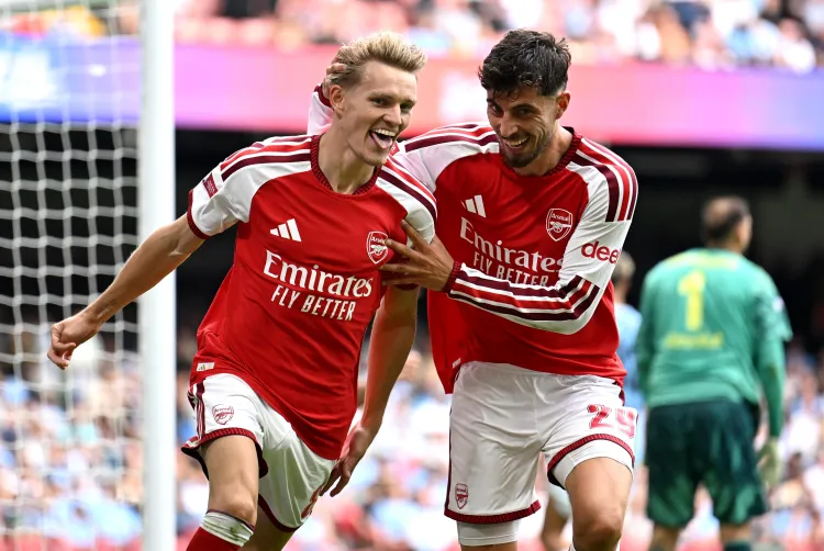 odegaard saka havertz arsenal