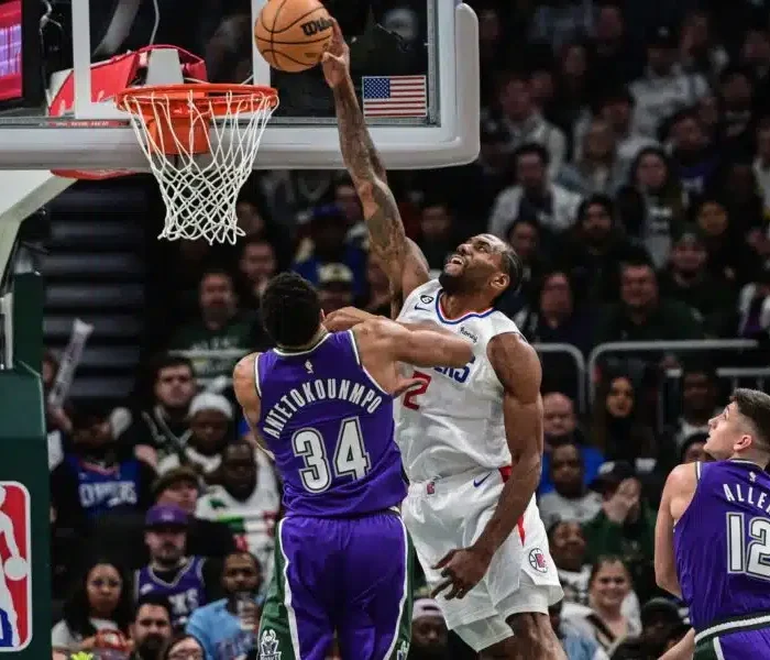 Kawhi e Giannis.