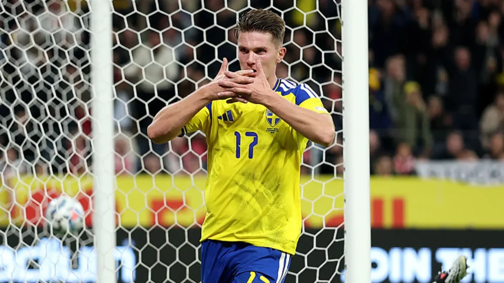 Viktor Gyokeres ganha oportunidade de ouro no Arsenal após boa fase pela Suécia