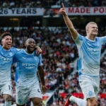 Haaland marcou gol do Manchester City