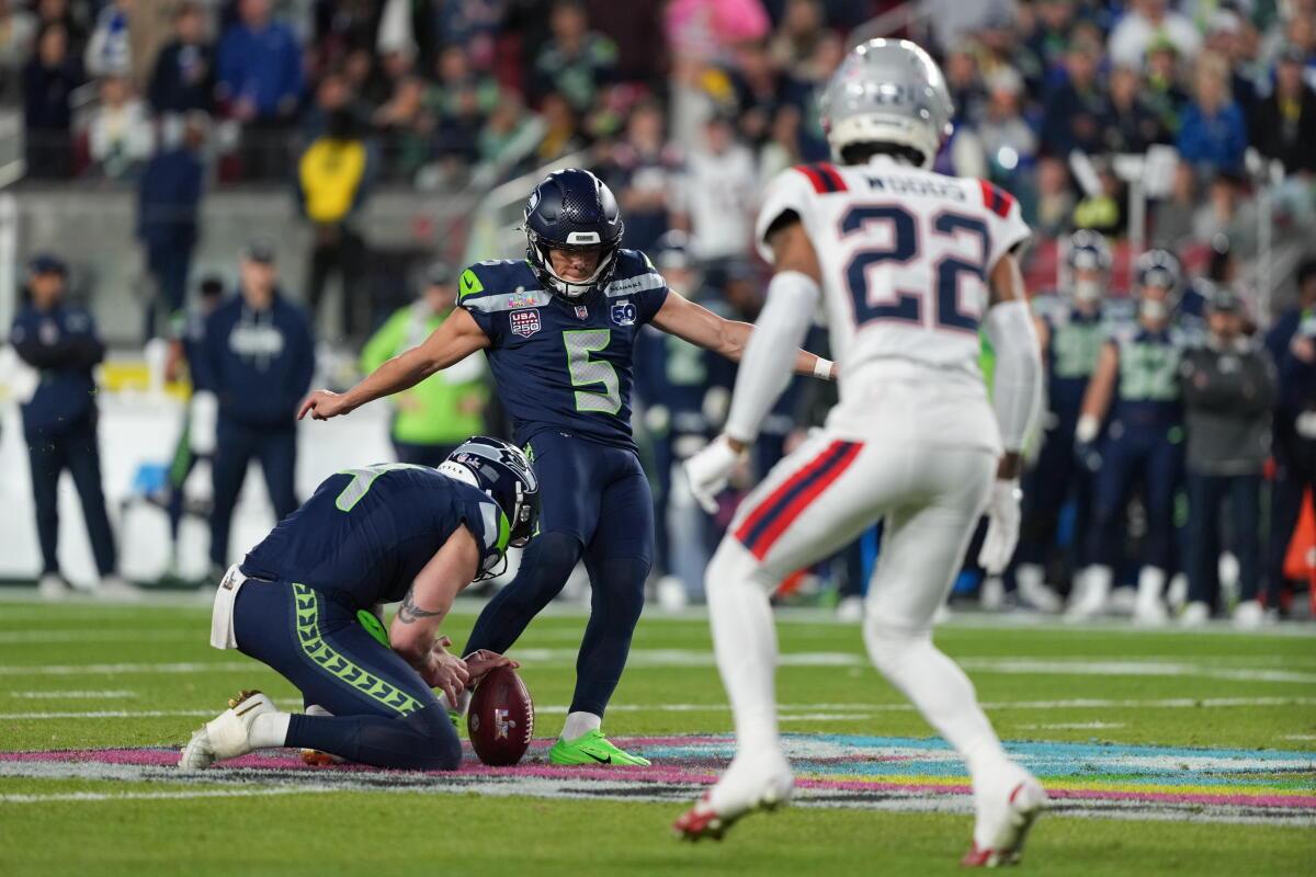 NFL: Jason Myers (Foto: Matt Slocum / Associated Press)