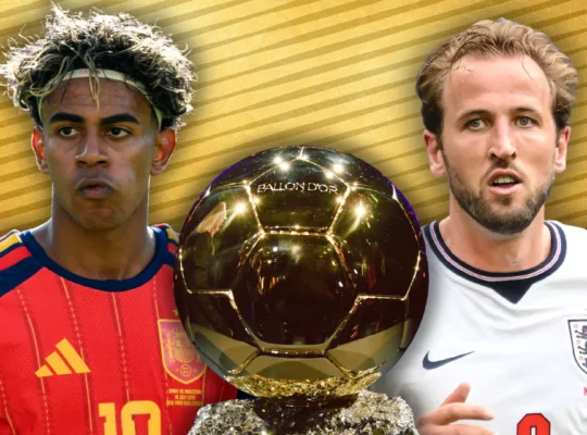 harry kane e yamal bola de ouro