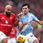 Clássico entre Manchester United e Manchester City pela Premier League