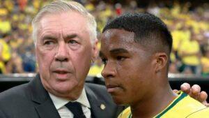 Por que comentários de Carlo Ancelotti sobre Endrick podem ser considerados irônicos?