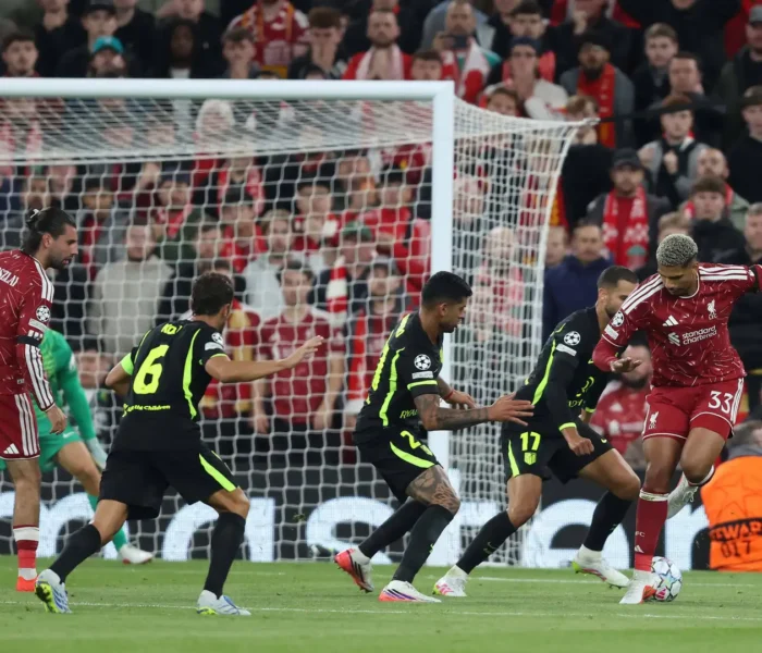 Liverpool Ronald Araújo x Atlético de Madrid