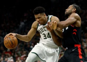 Kawhi e Giannis.