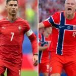 haaland e cristiano ronaldo