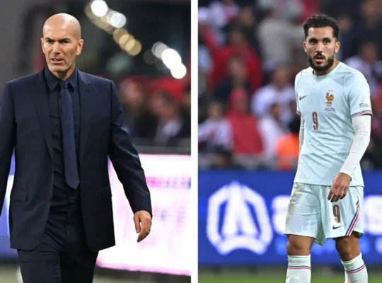 zidane e cherki frança