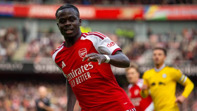 Saka responde à cobrança de Arteta e decide vitória do Arsenal na Champions League