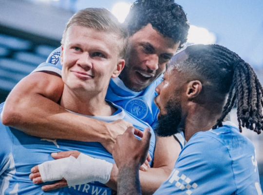 Haaland Semenyo Manchester City