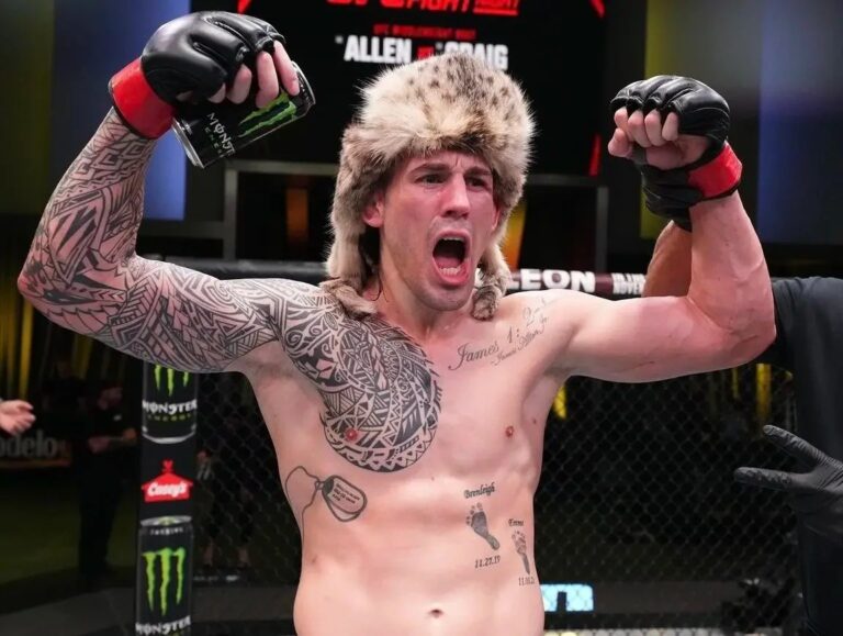 Chegou a hora de Brendan Allen parar de ser o porteiro da divisão dos médios e voltar a sonhar com o cinturão do UFC