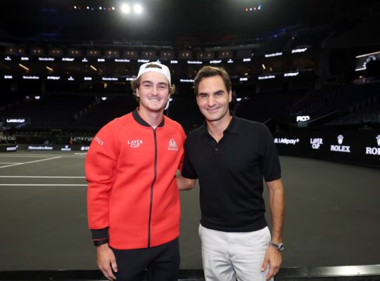 João Fonseca Roger Federer