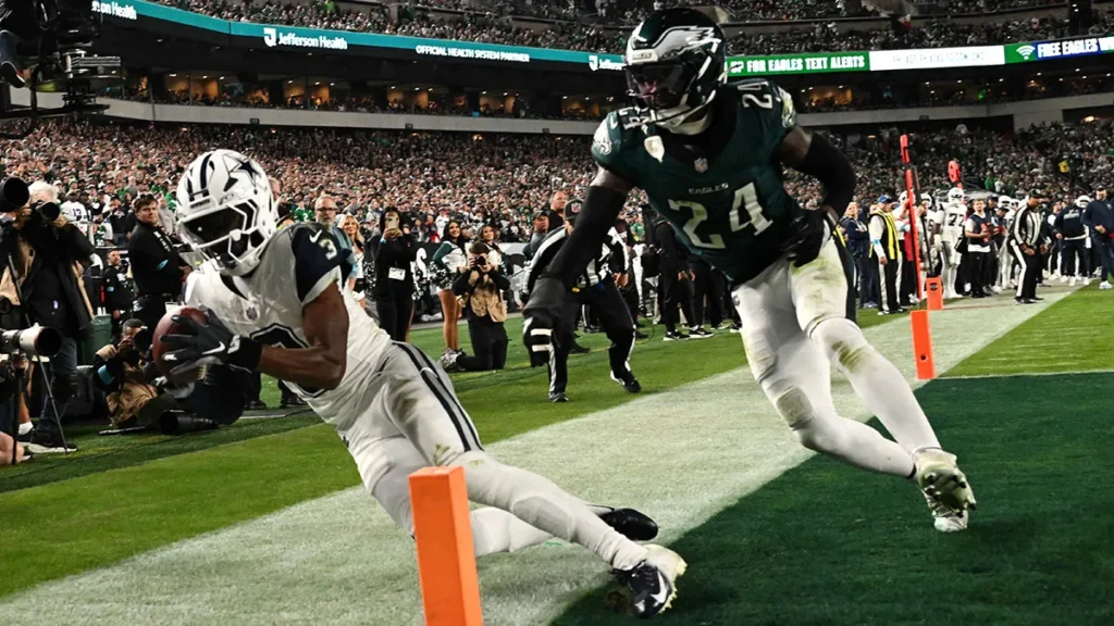 NFL: Dallas Cowboys vence o Philadelphia Eagles em duelo da NFC Leste