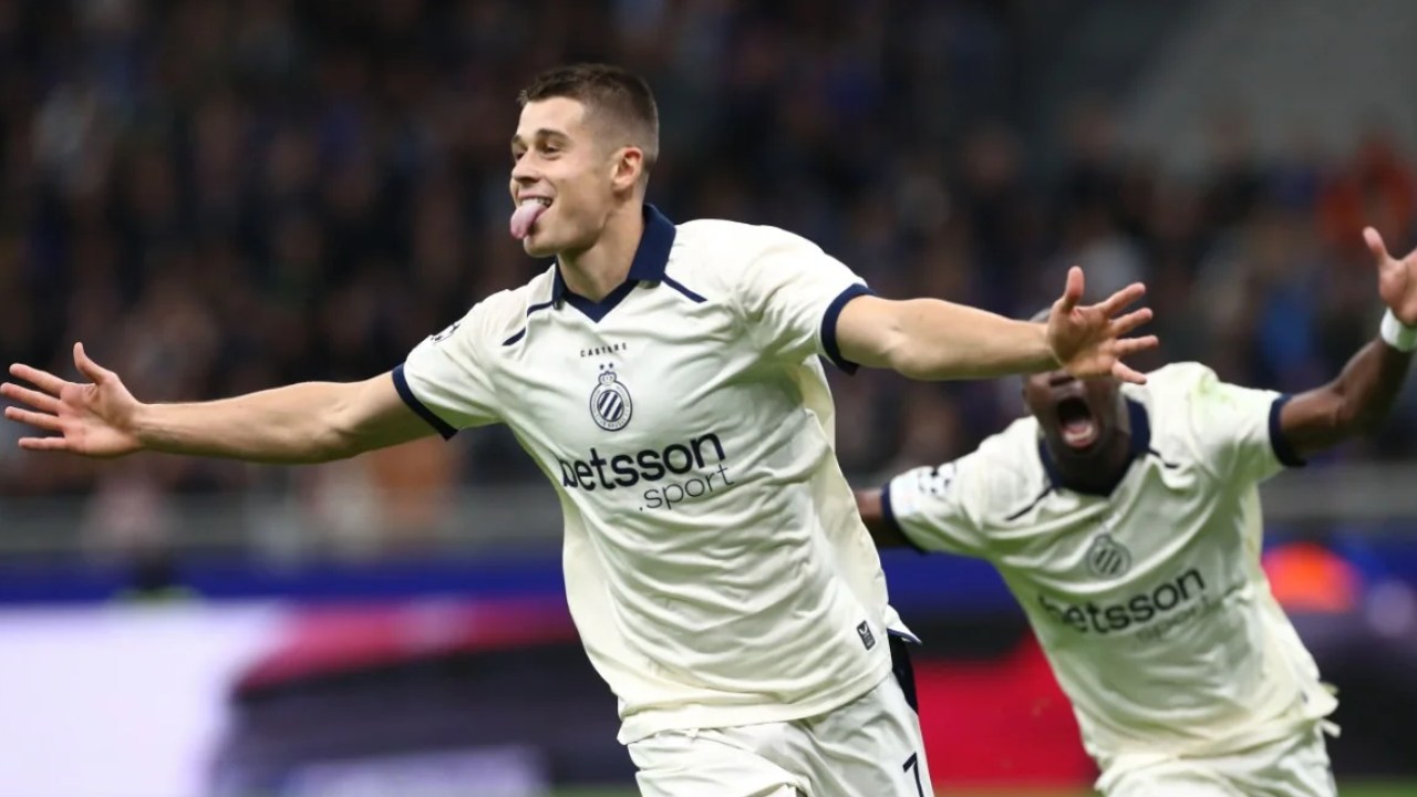 Tressoldi Brugge Manchester City
