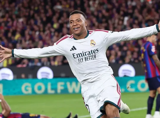 Mbappé Real Madrid x Barcelona